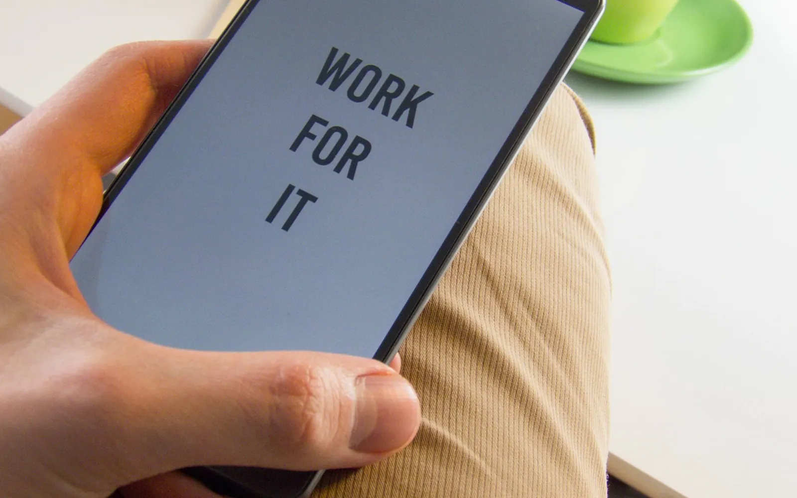 Motivation, telephone and message